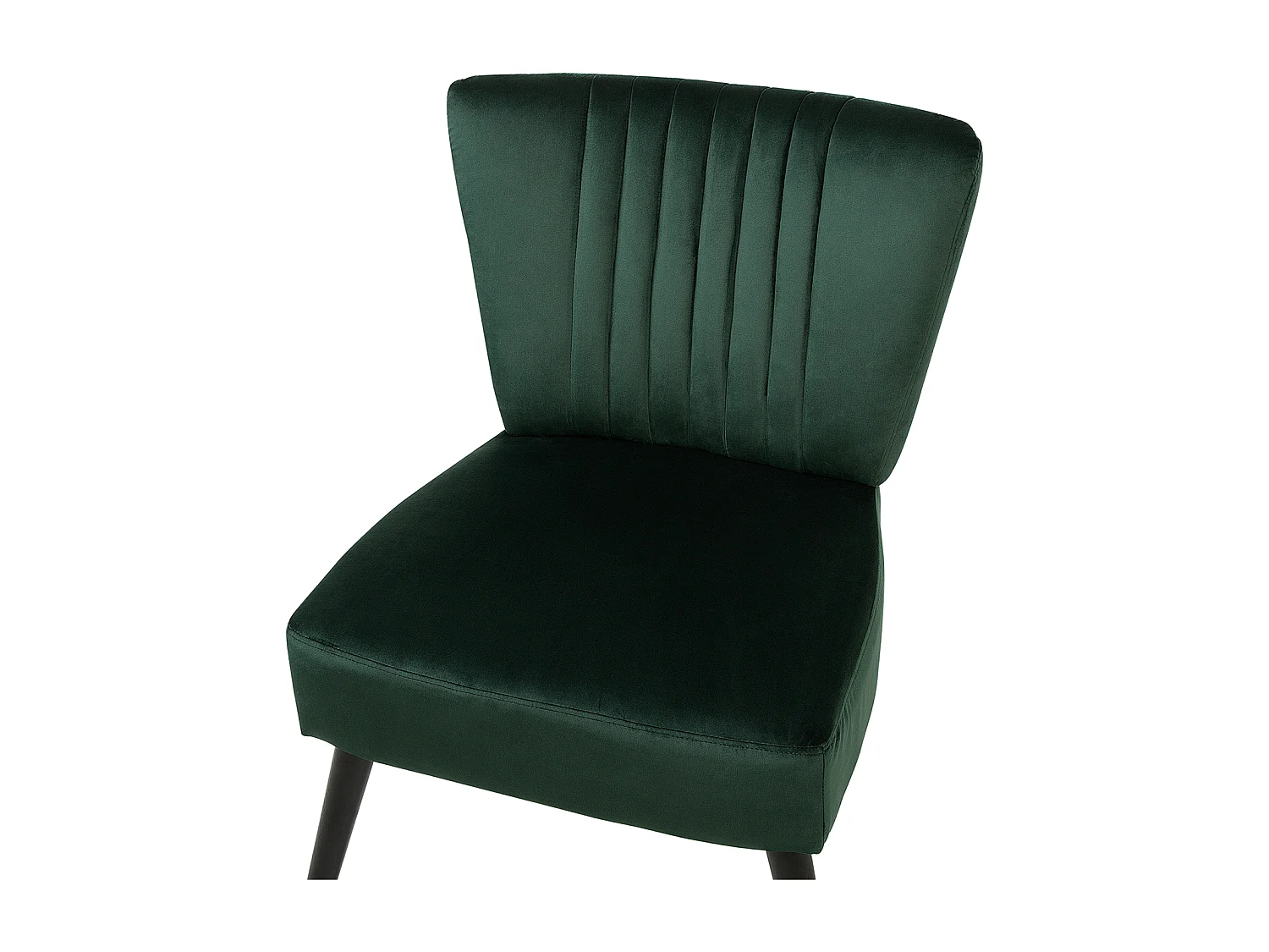 Poltrona VAASA Velluto Verde smeraldo