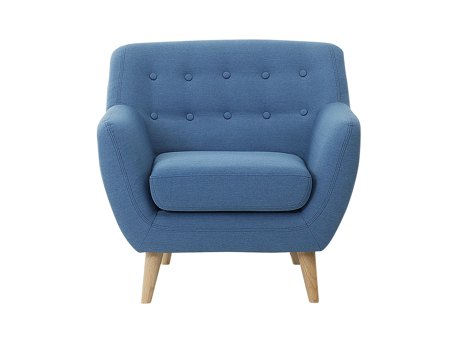 Fauteuil MOTALA Stof Blauw