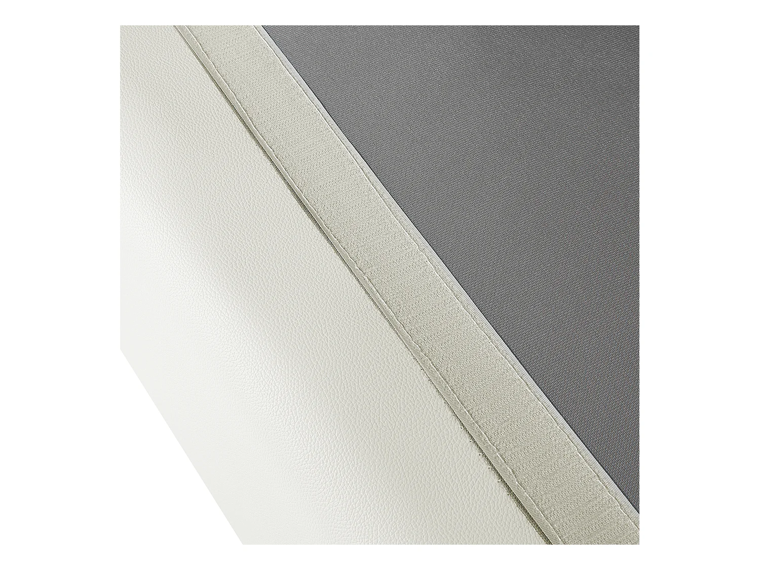 Klassischer Sessel Echtleder weiß Helsinki