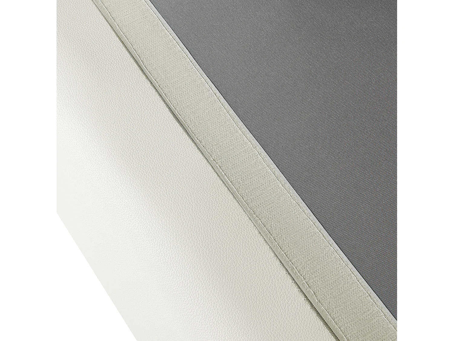 Fauteuil HELSINKI Cuir Blanc