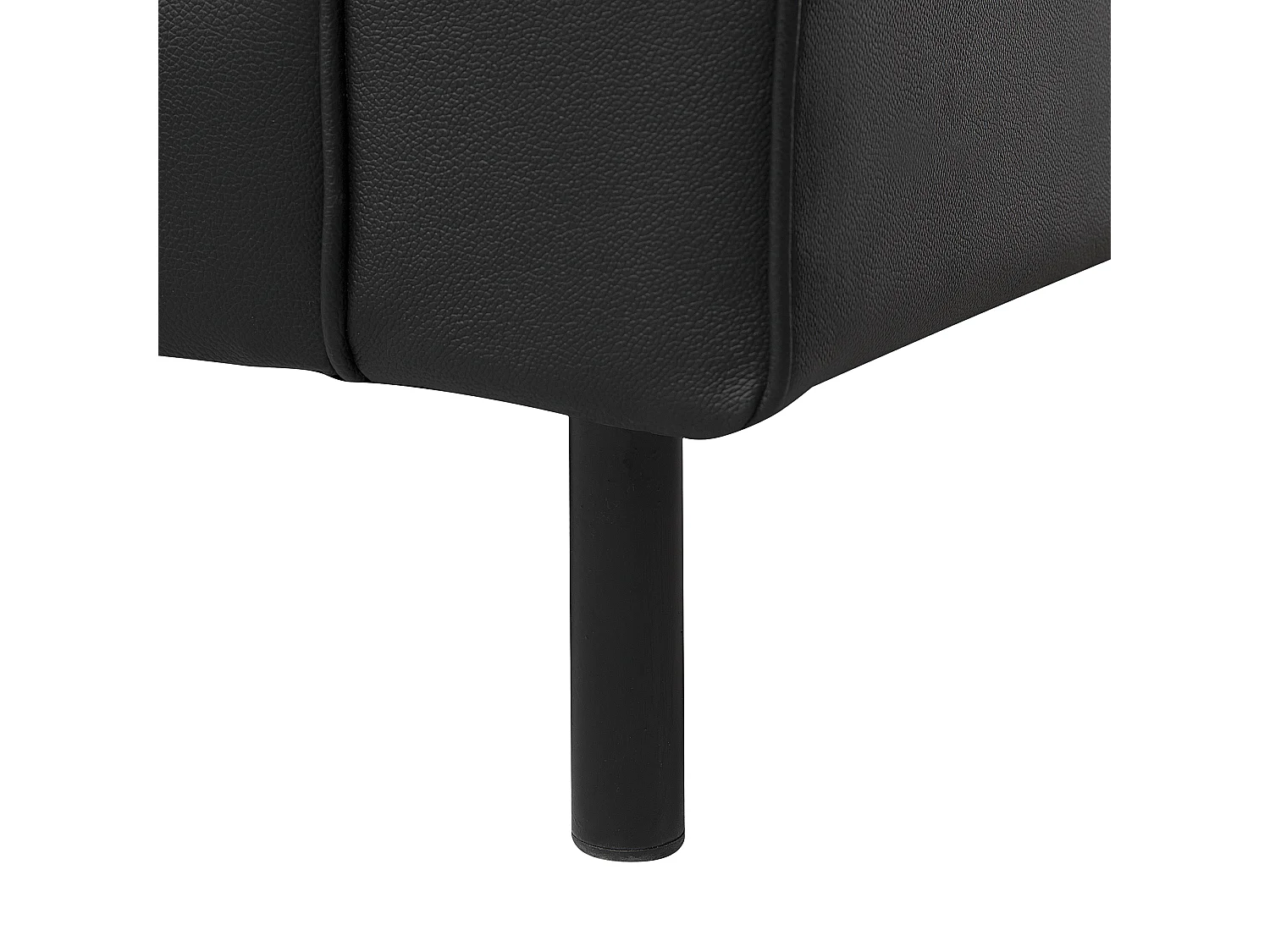 Fauteuil SAVALEN Cuir Noir