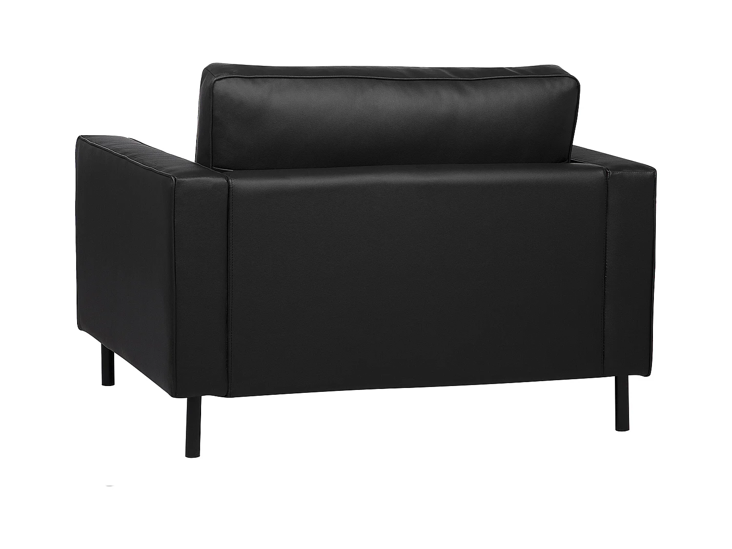 Sillón SAVALEN Piel Negro