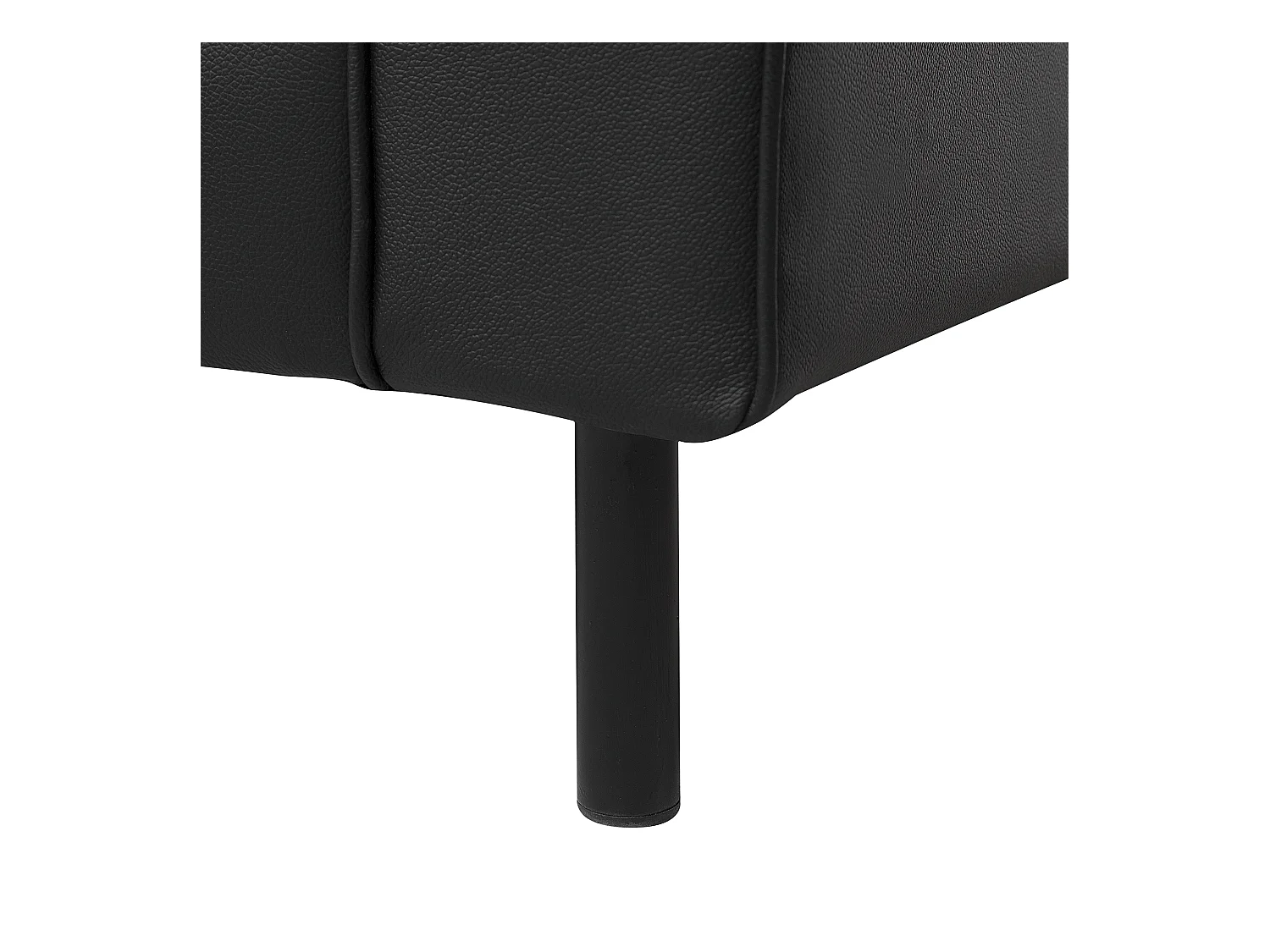 Sillón SAVALEN Piel Negro