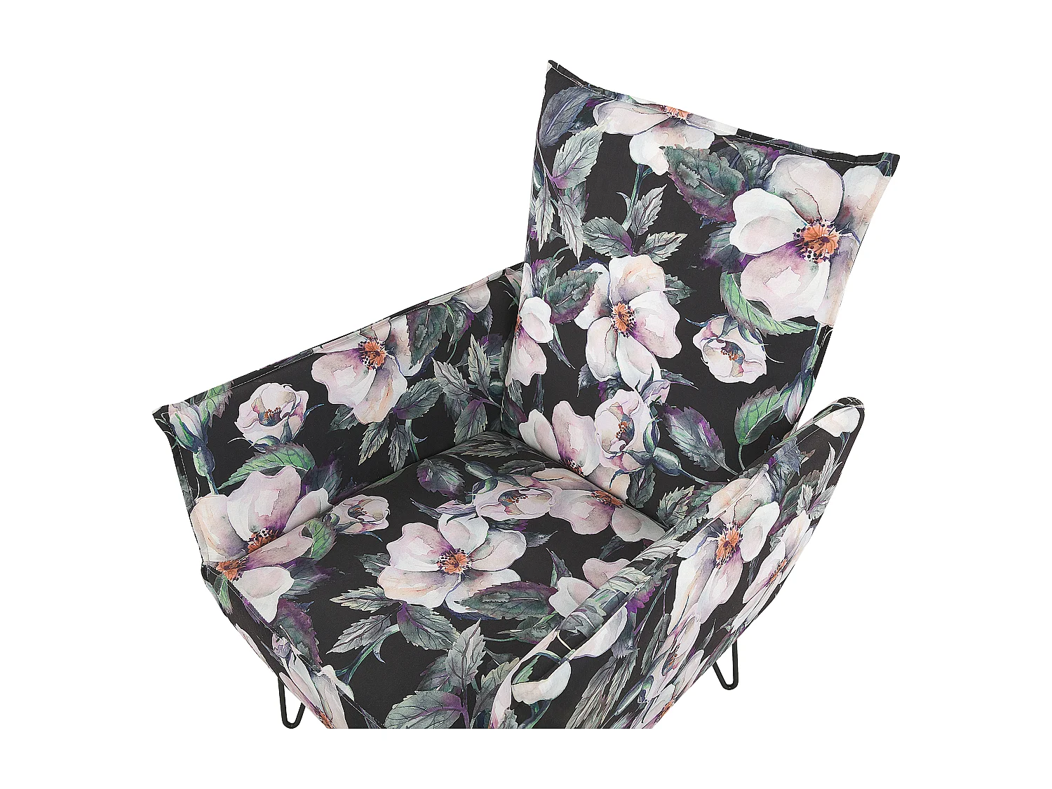 Fauteuil RIBE Tissu Noir