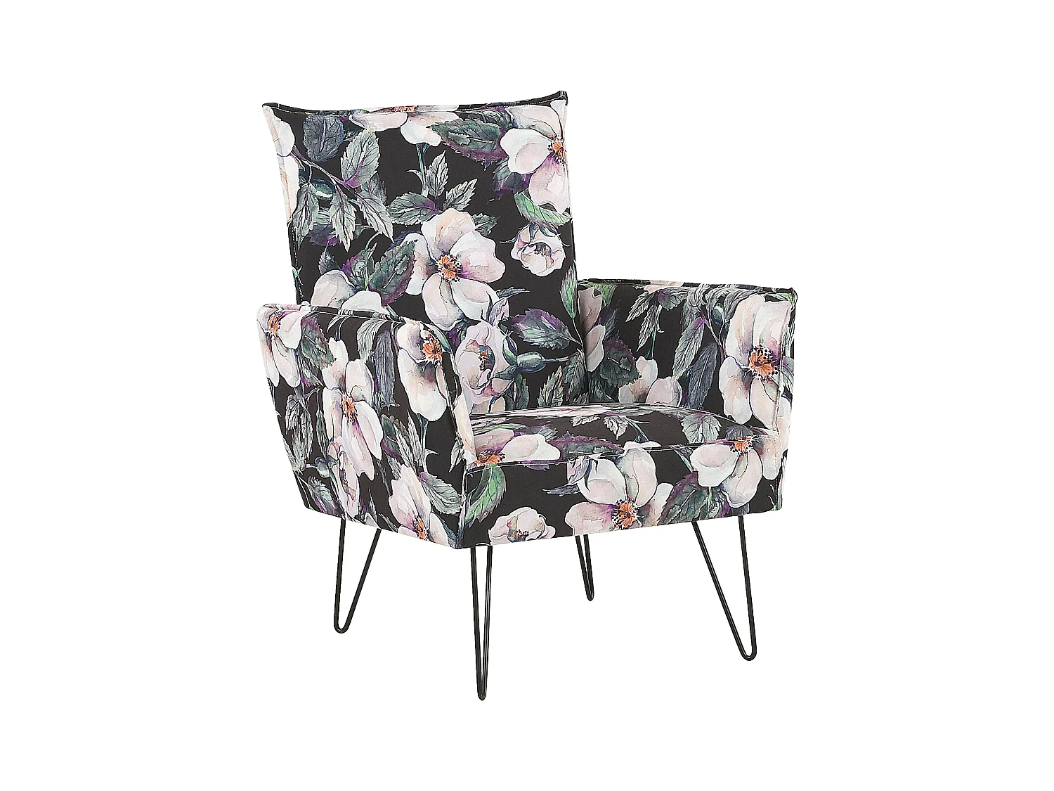 Fauteuil RIBE Tissu Noir