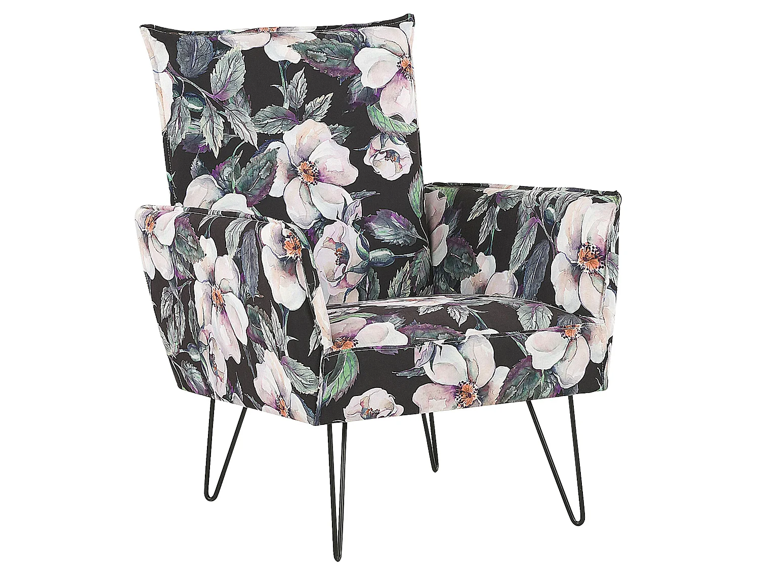 Fauteuil RIBE Tissu Noir