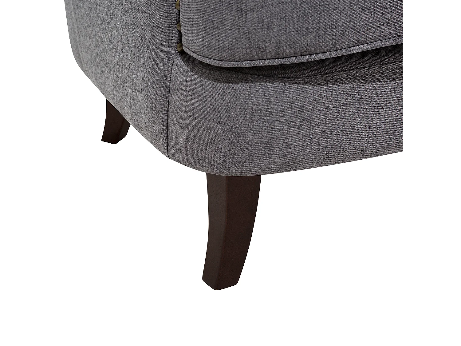 Fauteuil VIBORG II Tissu Gris foncé