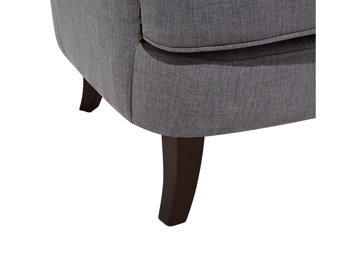 Fauteuil VIBORG II Tissu Gris foncé