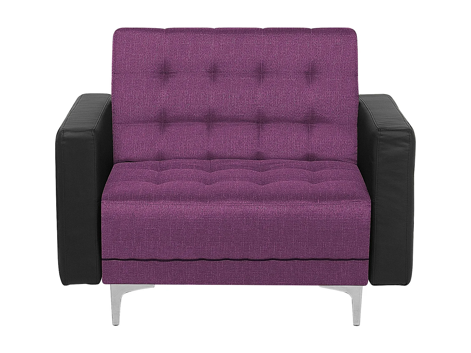 Sessel Polsterbezug violett / schwarz ABERDEEN