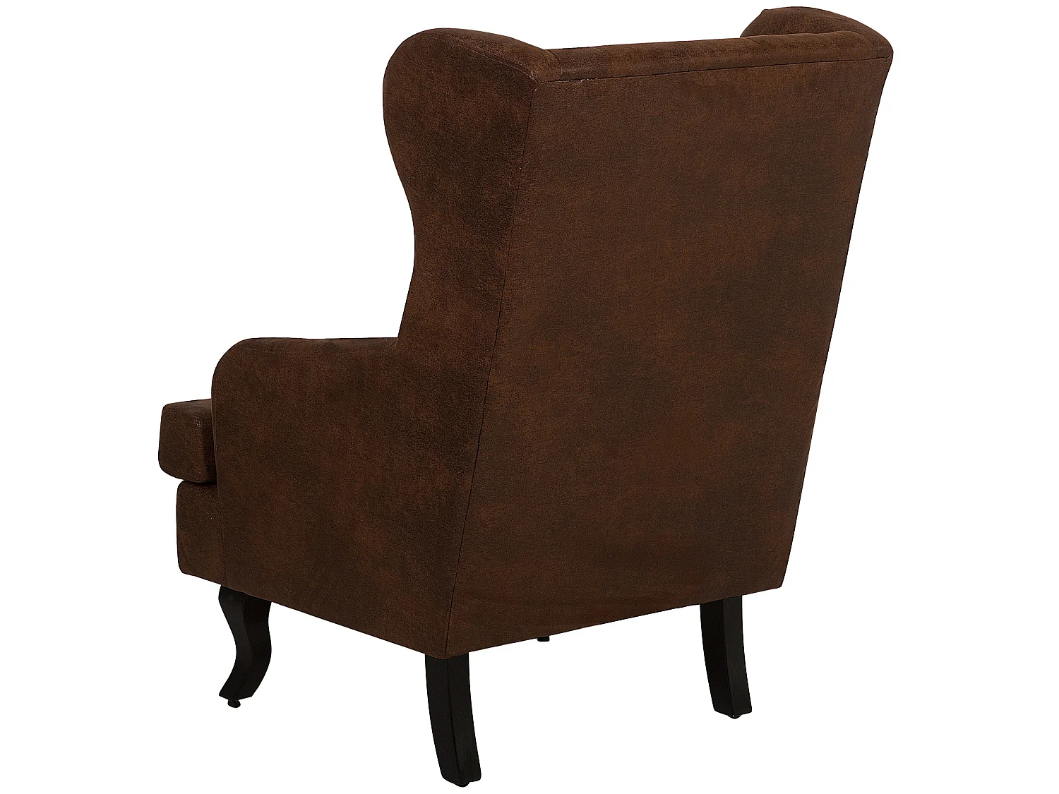 Fauteuil en cuir PU marron ALTA