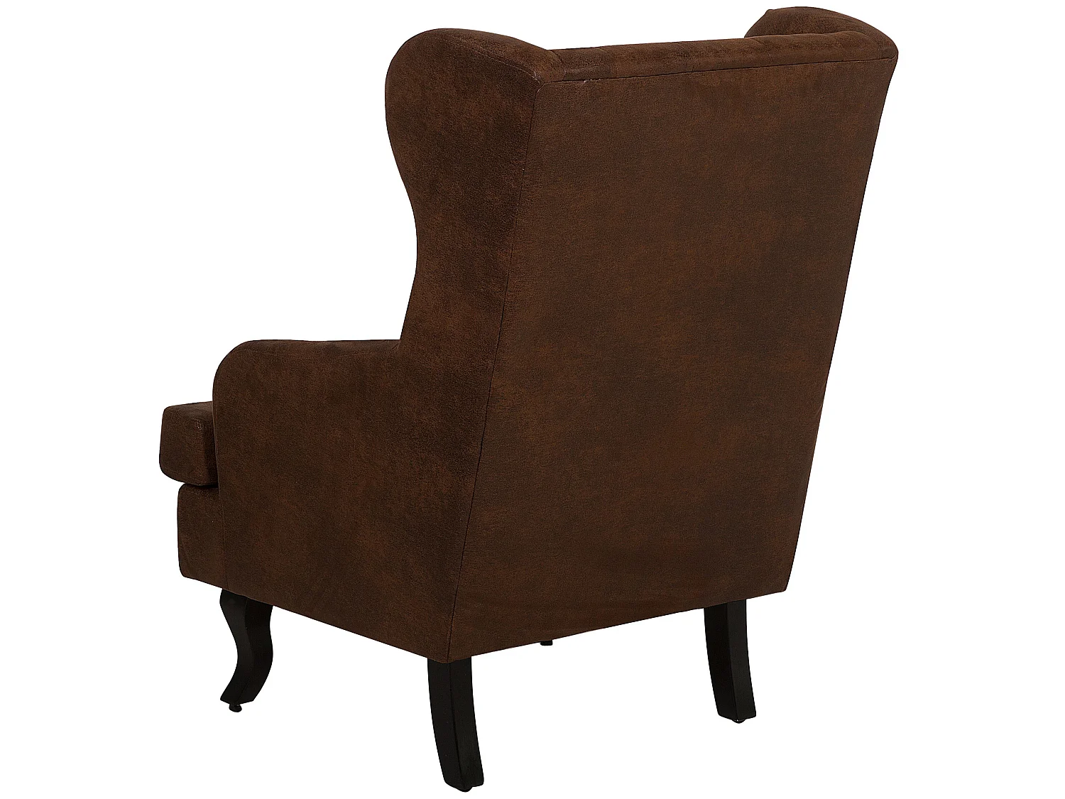 Fauteuil en cuir PU marron ALTA