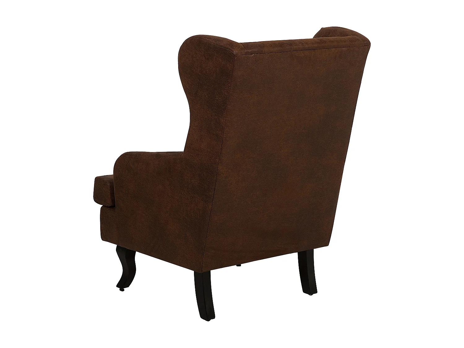 Fauteuil en cuir PU marron ALTA