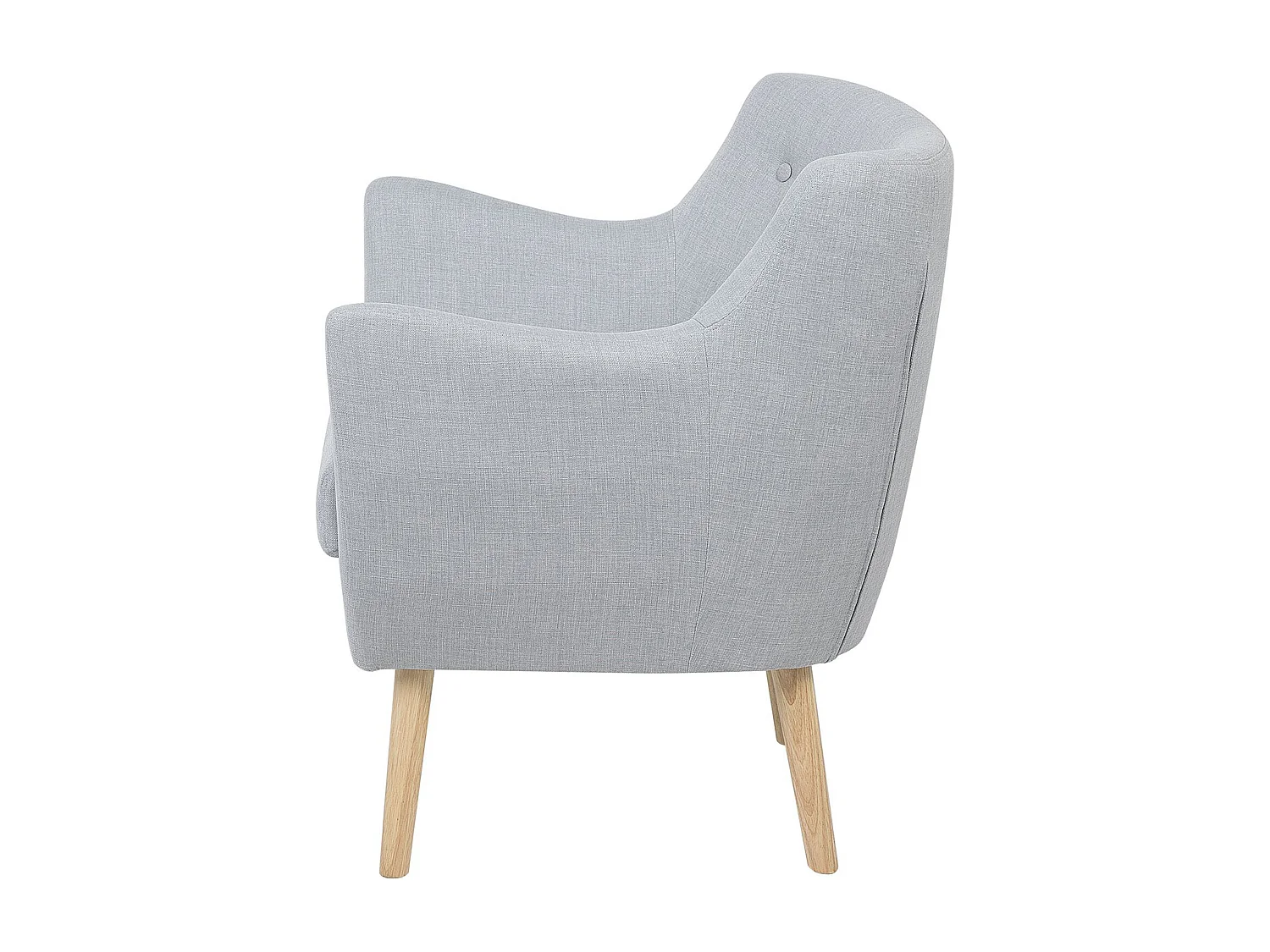 Sillón DRAMMEN Tela Gris claro