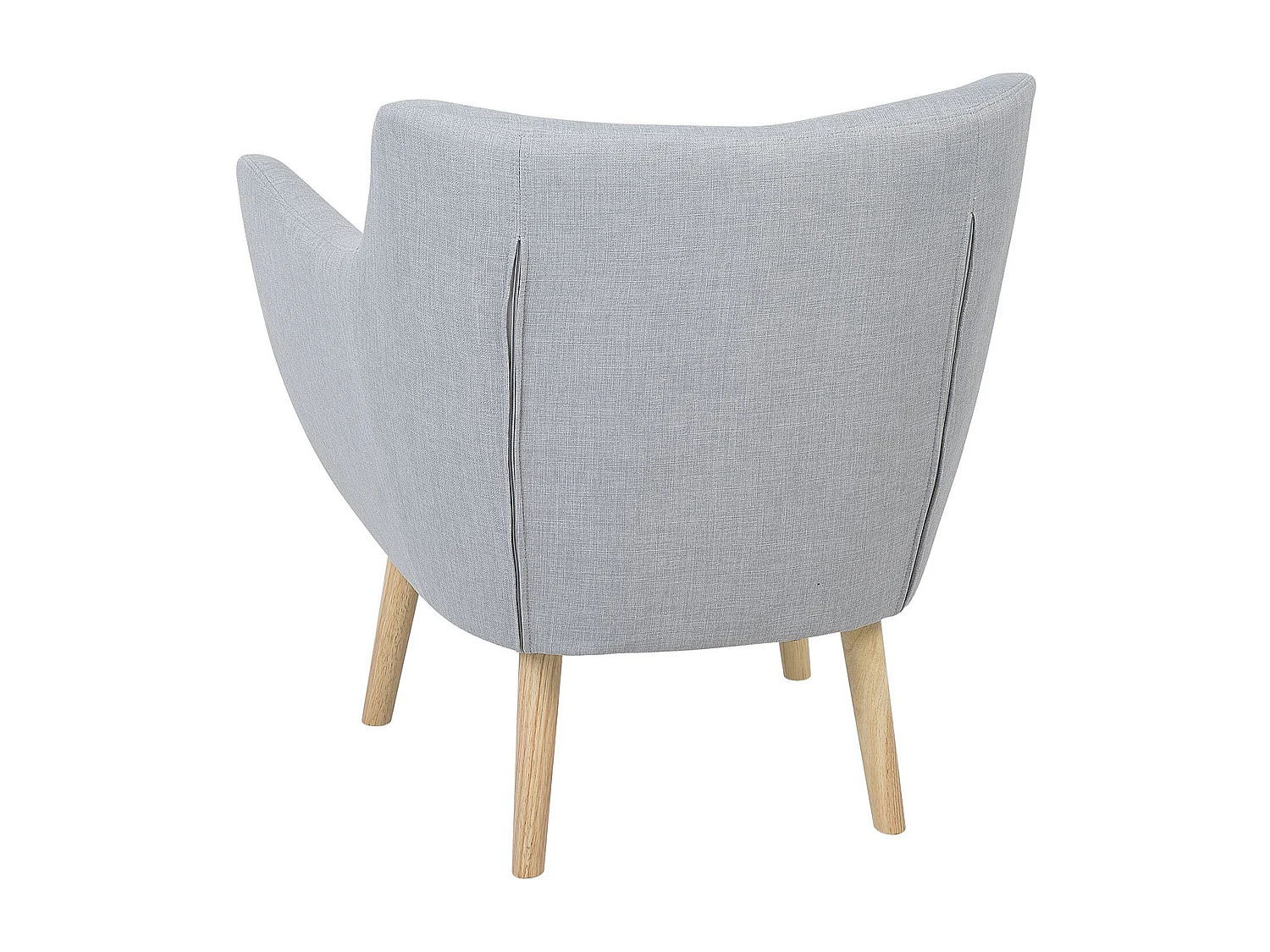 Sillón DRAMMEN Tela Gris claro