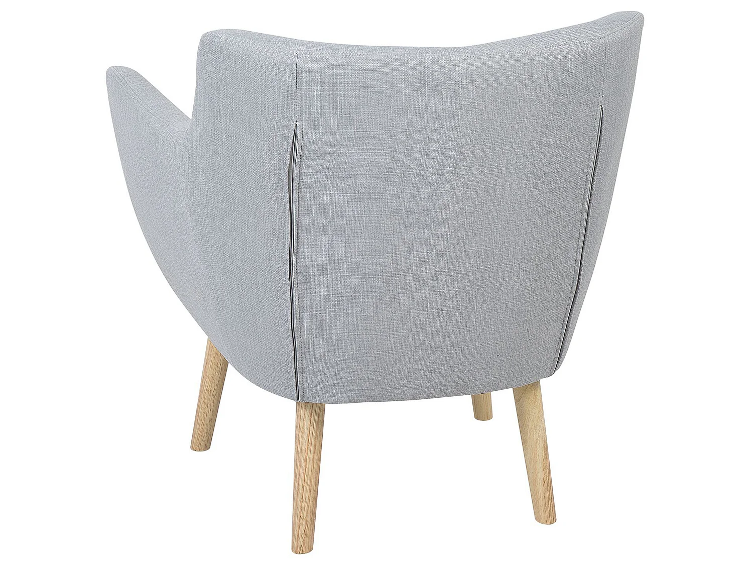 Fauteuil DRAMMEN Stof Lichtgrijs