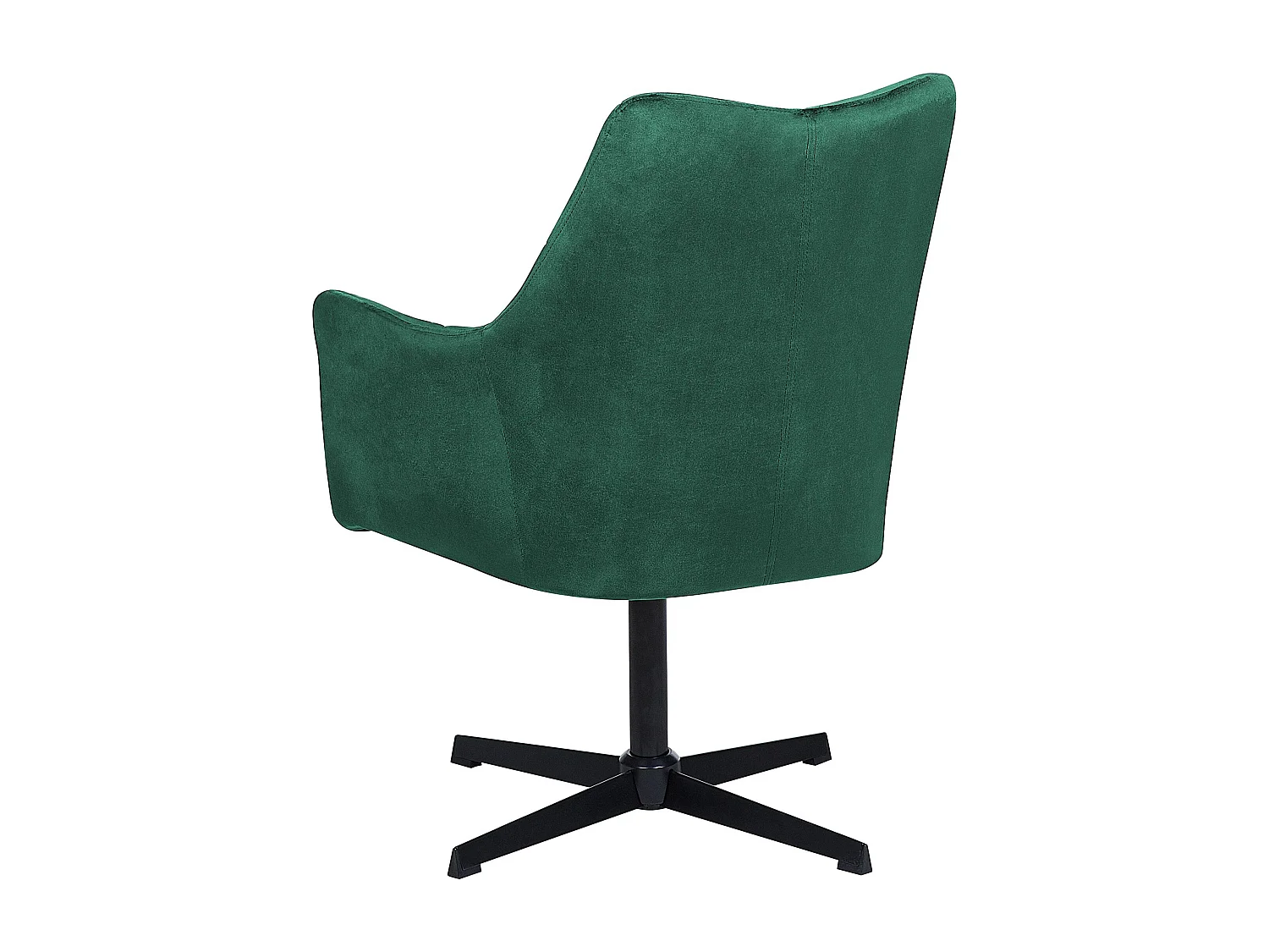 Fauteuil pivotant VAKSALA Velours Vert foncé