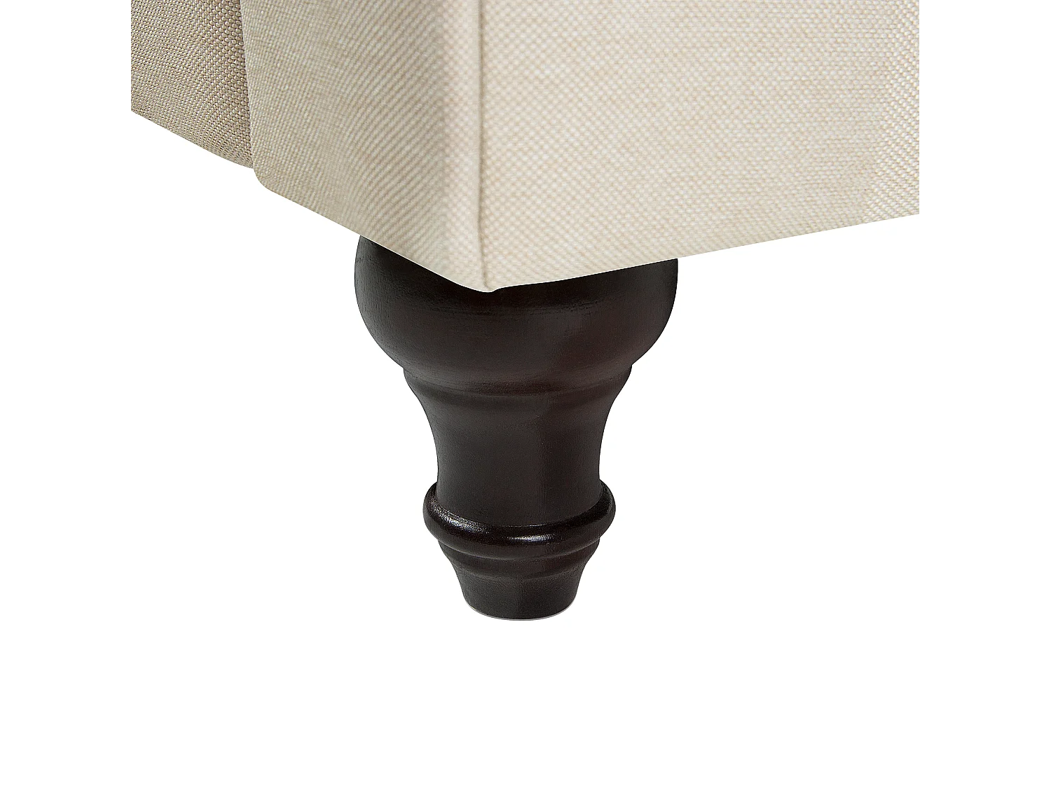 Fauteuil CHESTERFIELD Tissu Beige