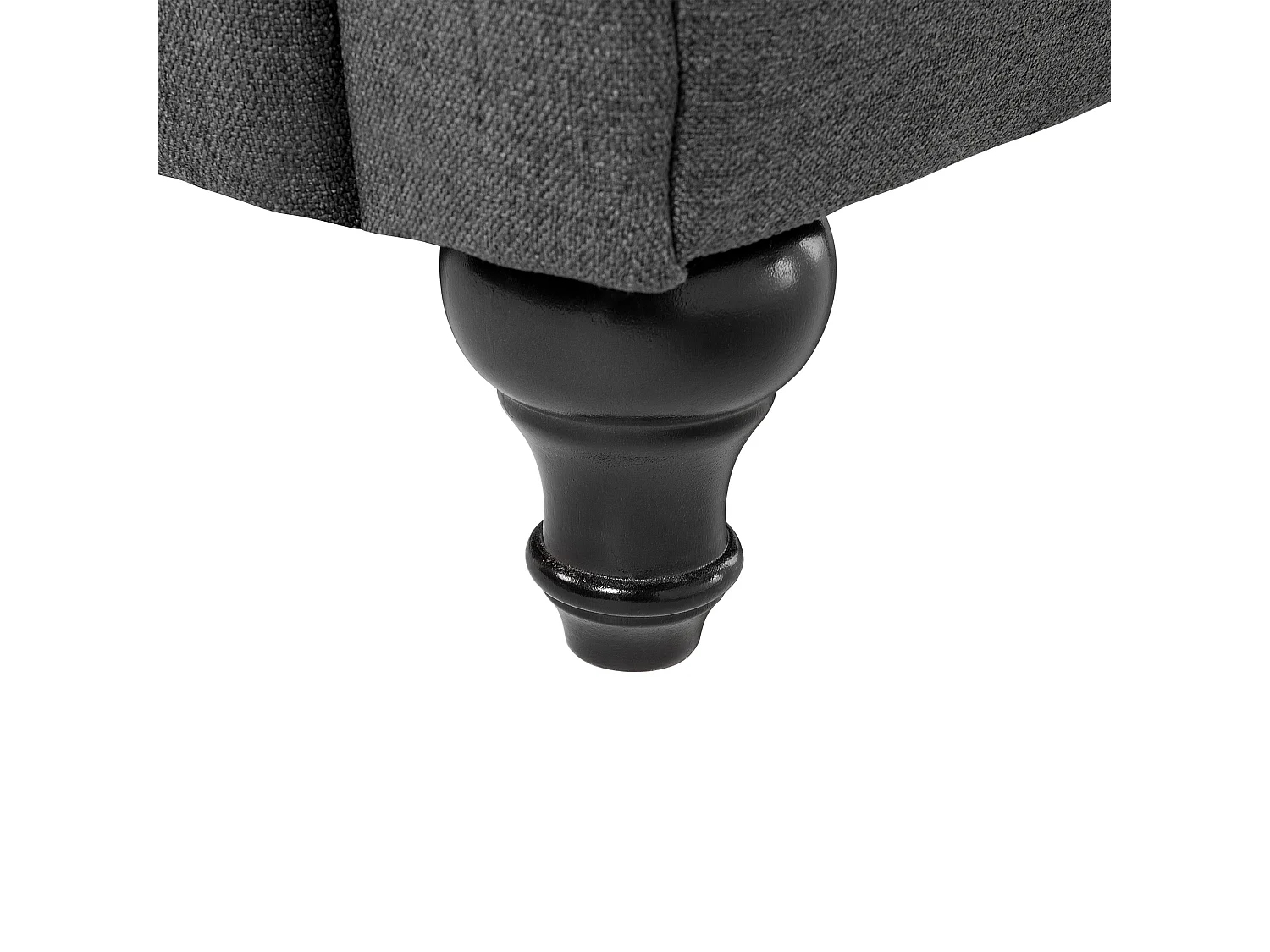 Fauteuil CHESTERFIELD Tissu Gris