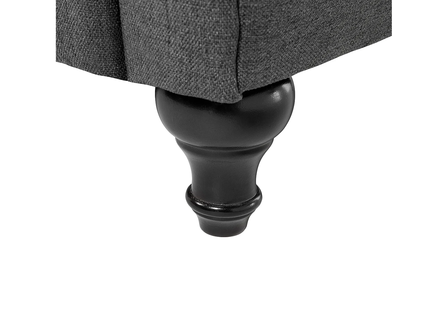 Fauteuil CHESTERFIELD Stof Grijs