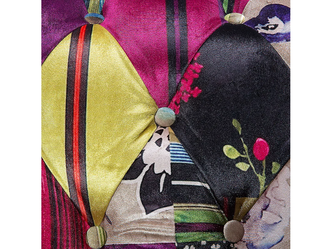 Poltrona CHESTERFIELD Tecido Violeta