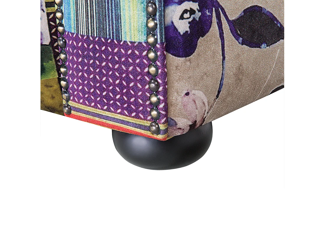 Poltrona CHESTERFIELD Tecido Violeta