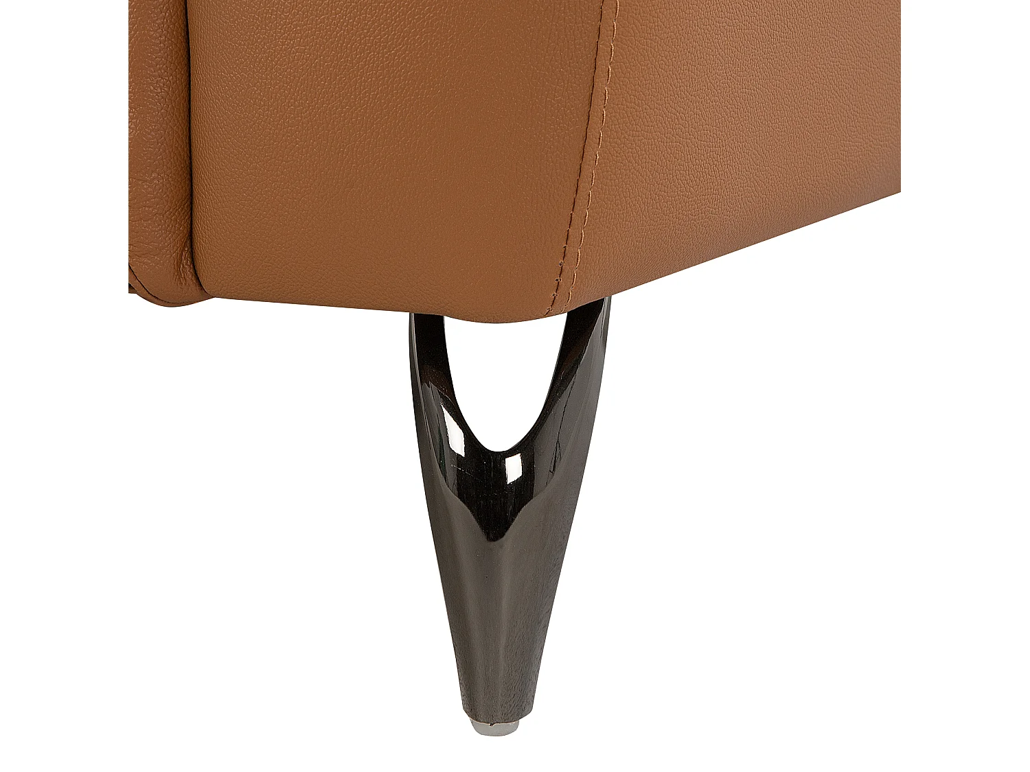 Fauteuil NARWIK Cuir Marron