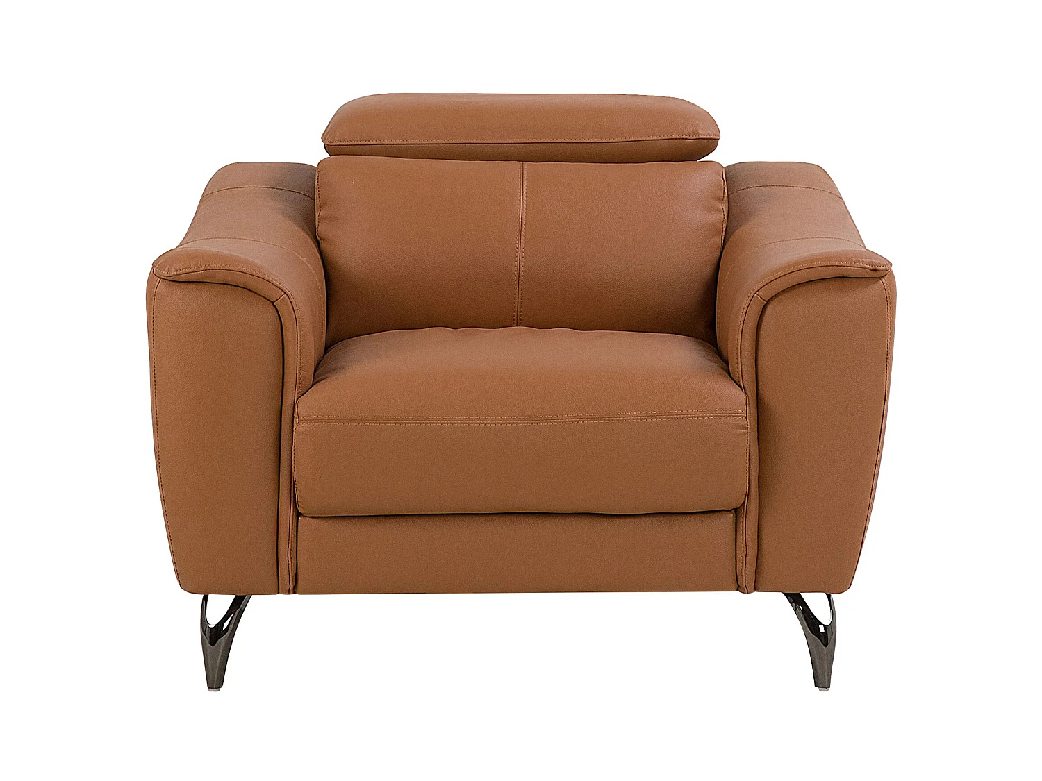 Fauteuil NARWIK Cuir Marron