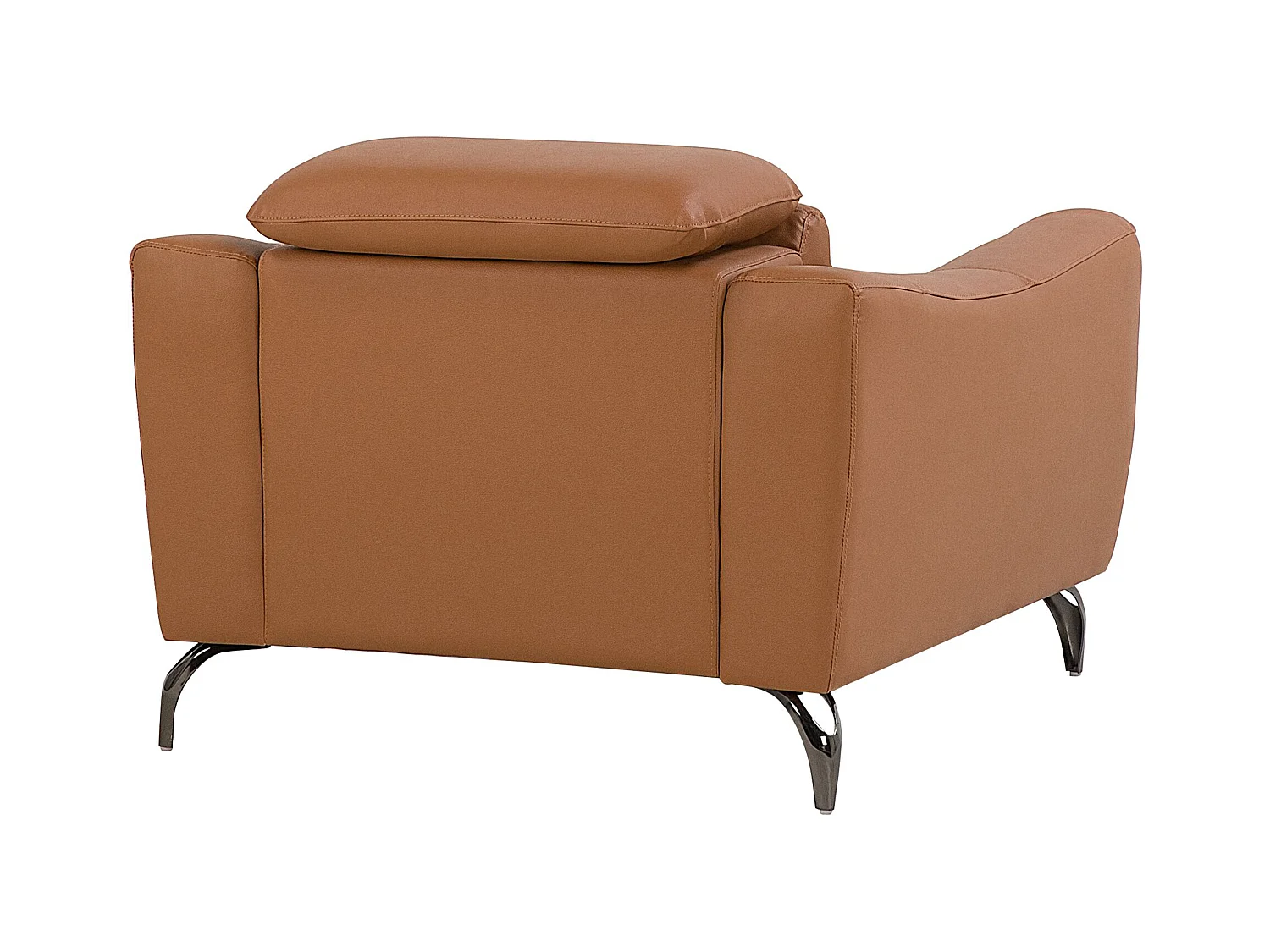 Fauteuil NARWIK Cuir Marron
