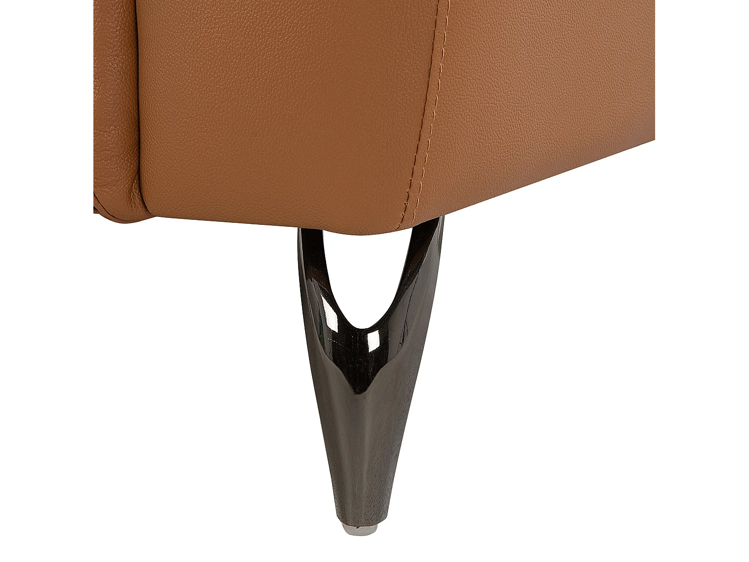 Fauteuil NARWIK Leer Bruin