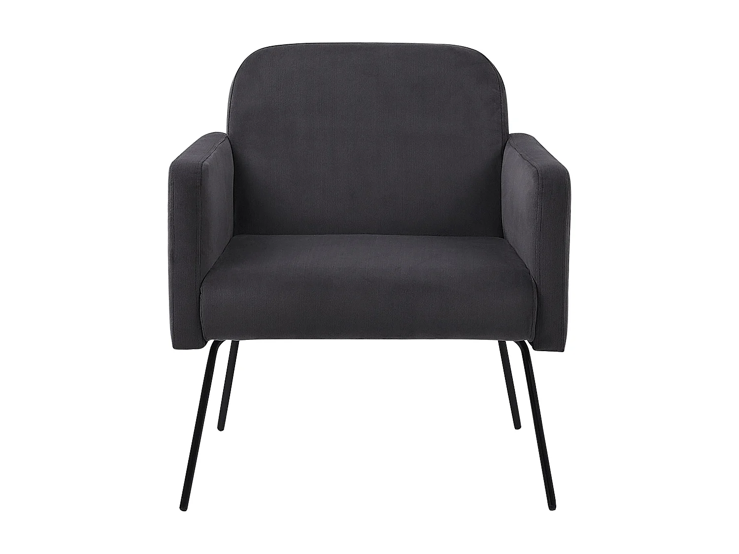 Fauteuil NARKEN Velours Gris