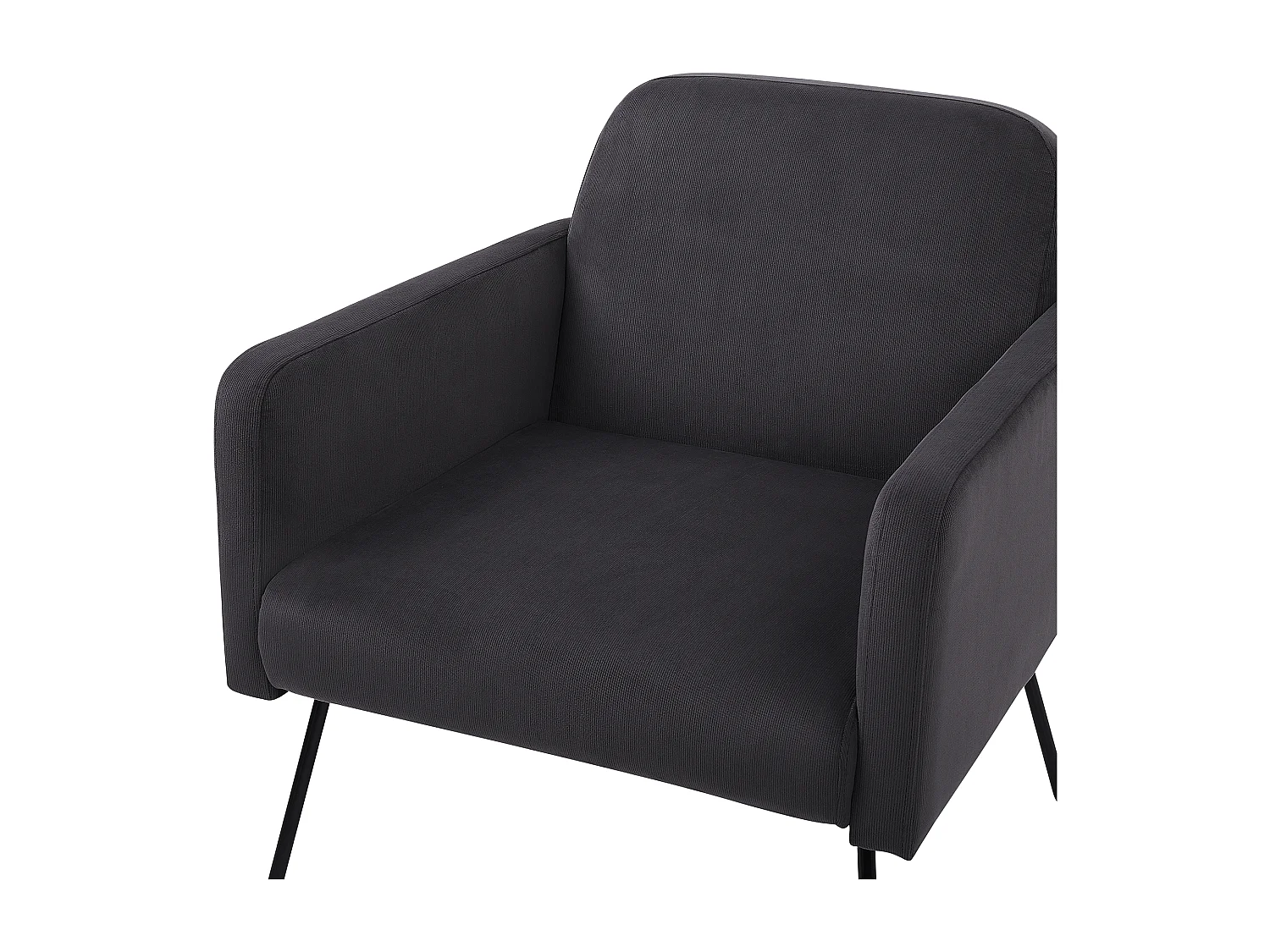 Fauteuil NARKEN Velours Gris