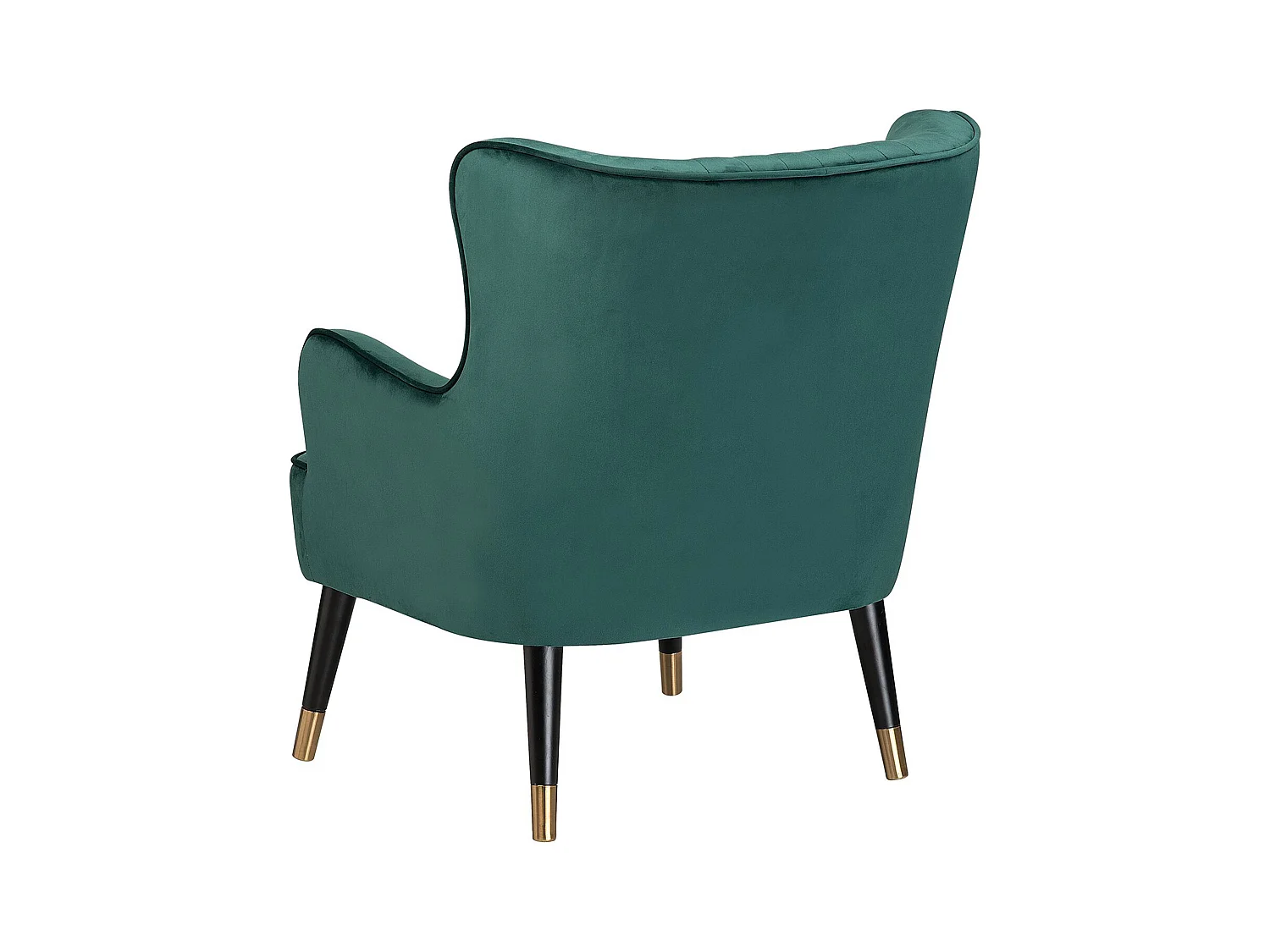 Oorfauteuil VARBERG Fluweel Smaragdgroen