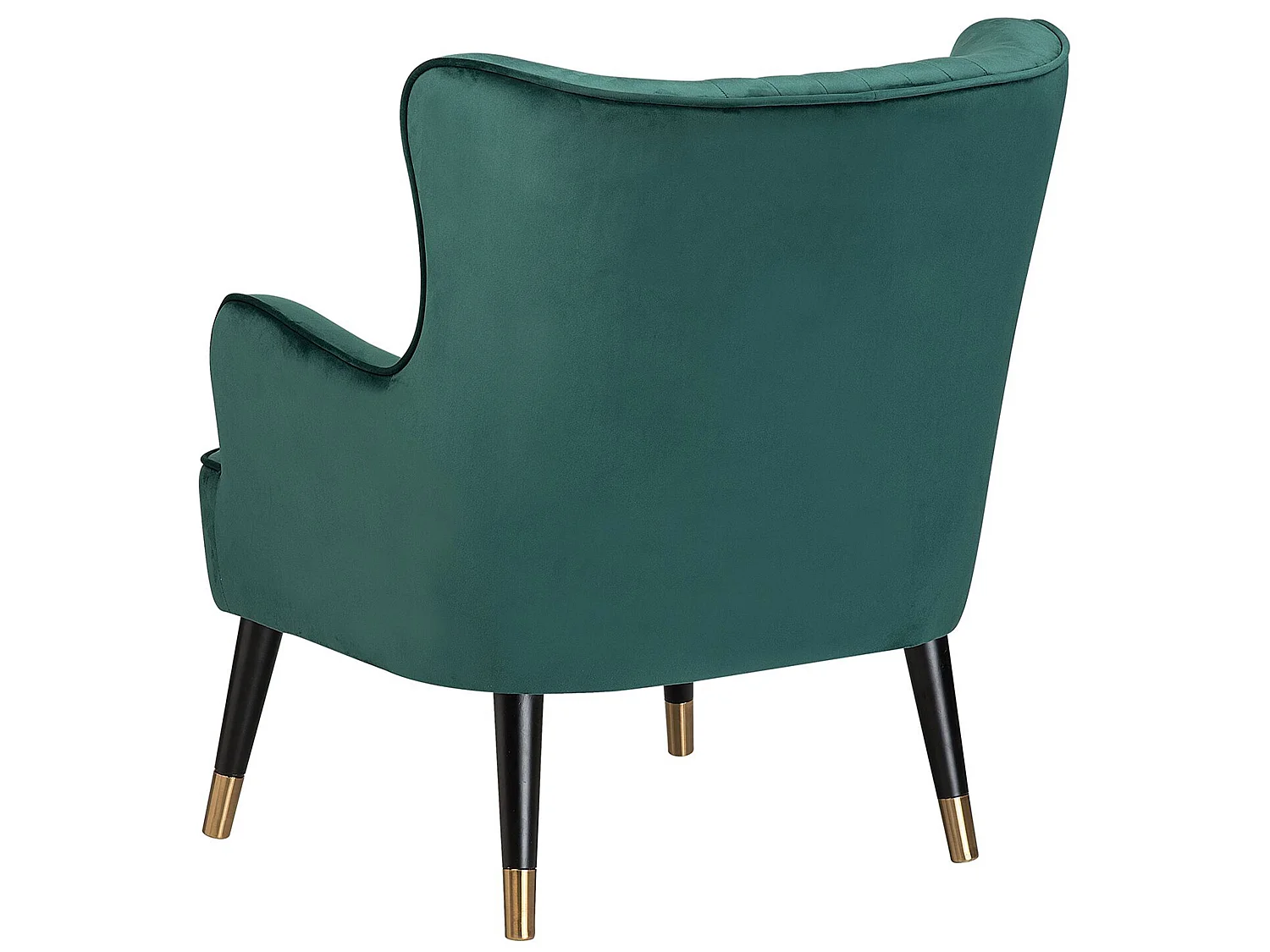 Oorfauteuil VARBERG Fluweel Smaragdgroen