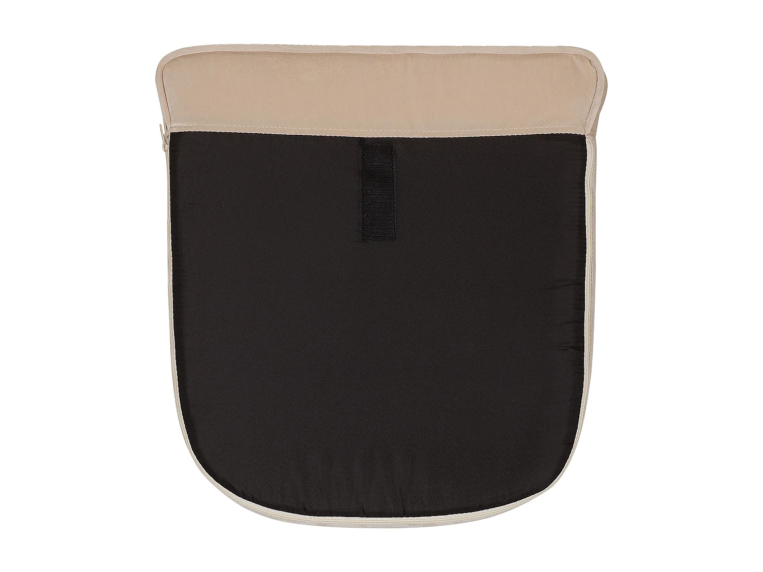 Oorfauteuil SVEDALA Fluweel Lichtbeige