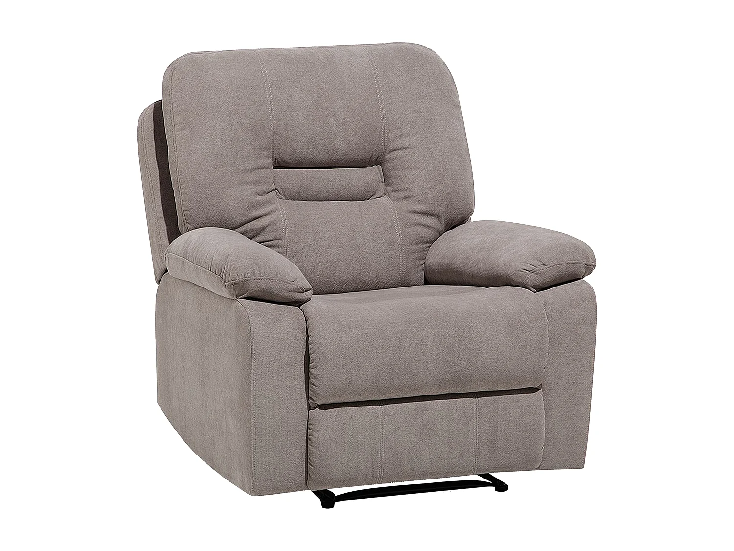 Relaxfauteuil BERGEN Stof Taupe