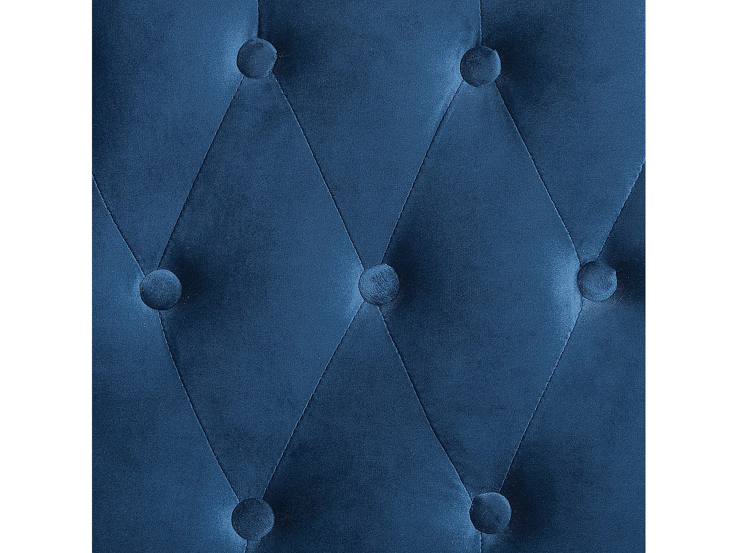 Fauteuil à oreilles ALTA Velours Bleu foncé