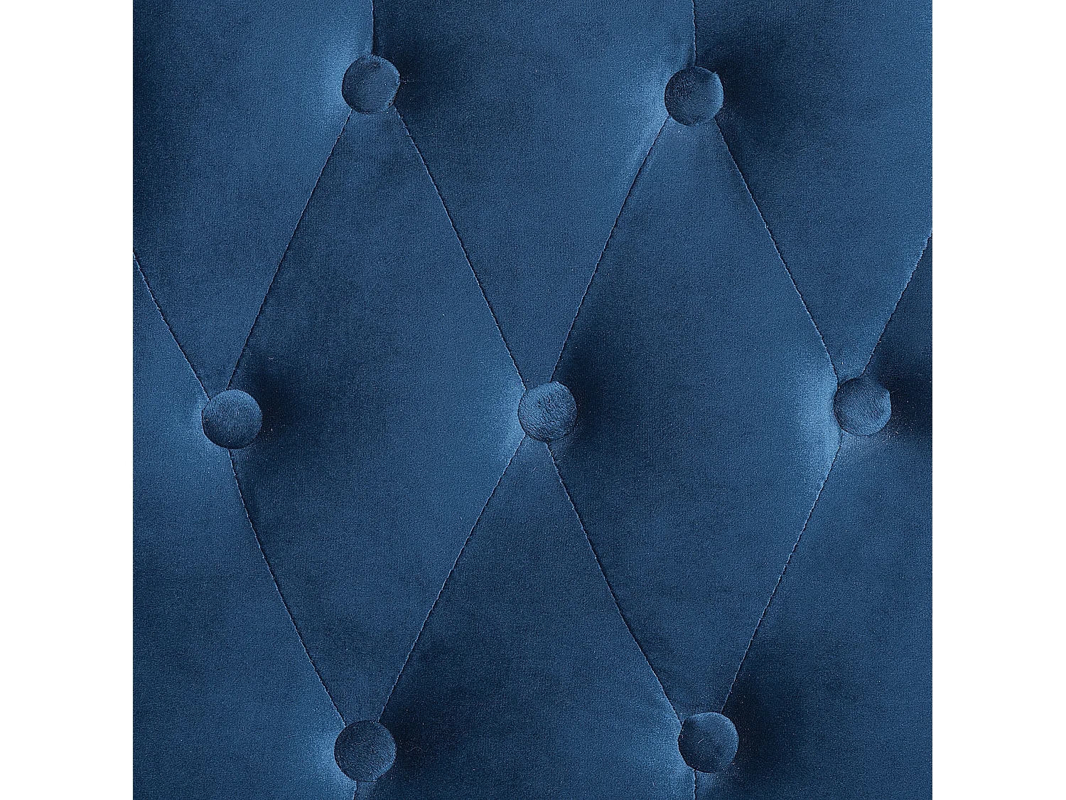 Fauteuil à oreilles ALTA Velours Bleu foncé