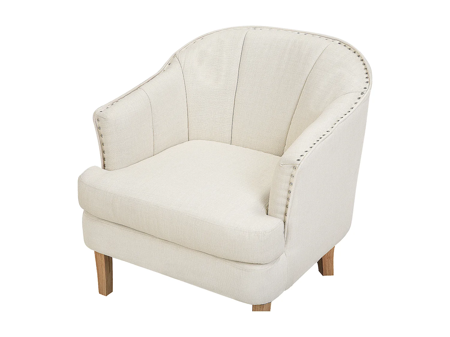 Fauteuil ELVERUM Stof Beige