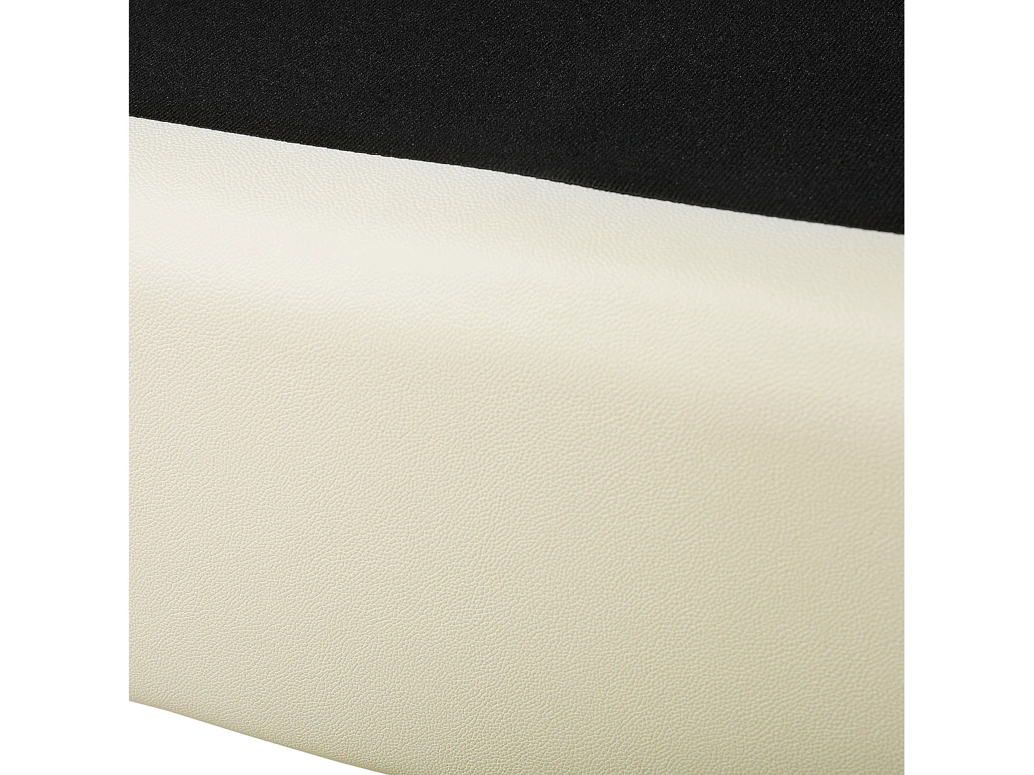 Fauteuil HELSINKI Leer Lichtbeige