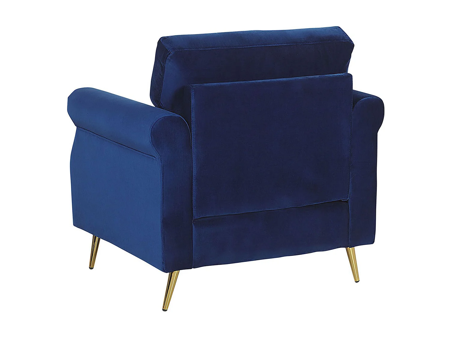 Fauteuil VIETAS Velours Bleu marine