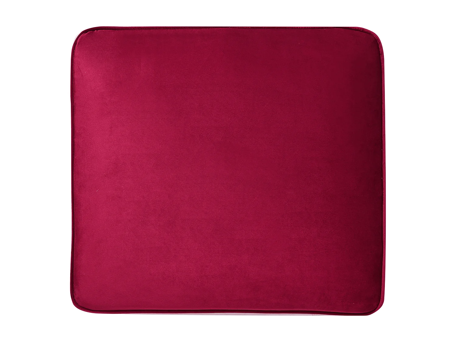Fauteuil CHESTERFIELD Velours Rouge Bordeaux