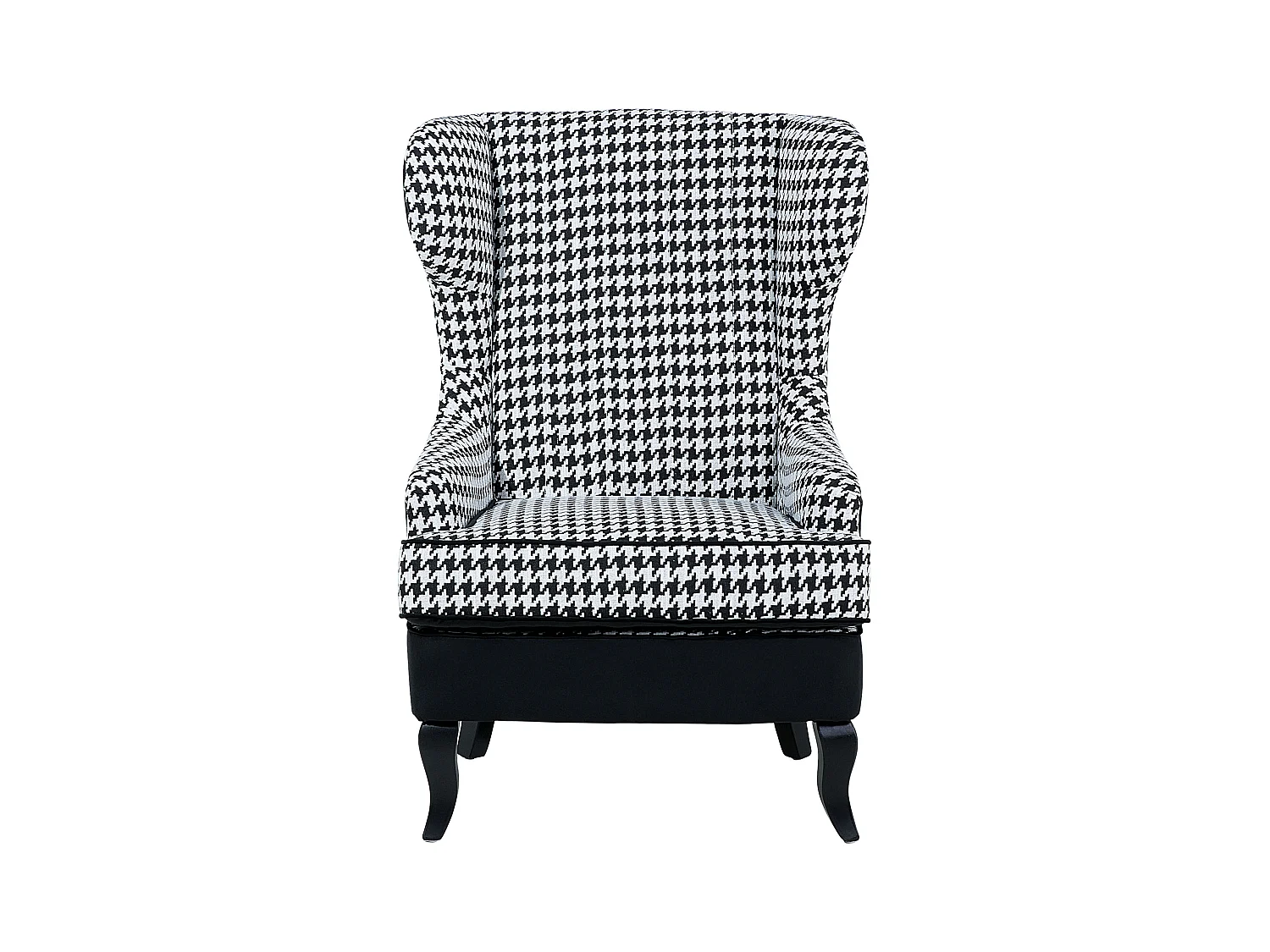 Fauteuil MOLDE Tissu Noir