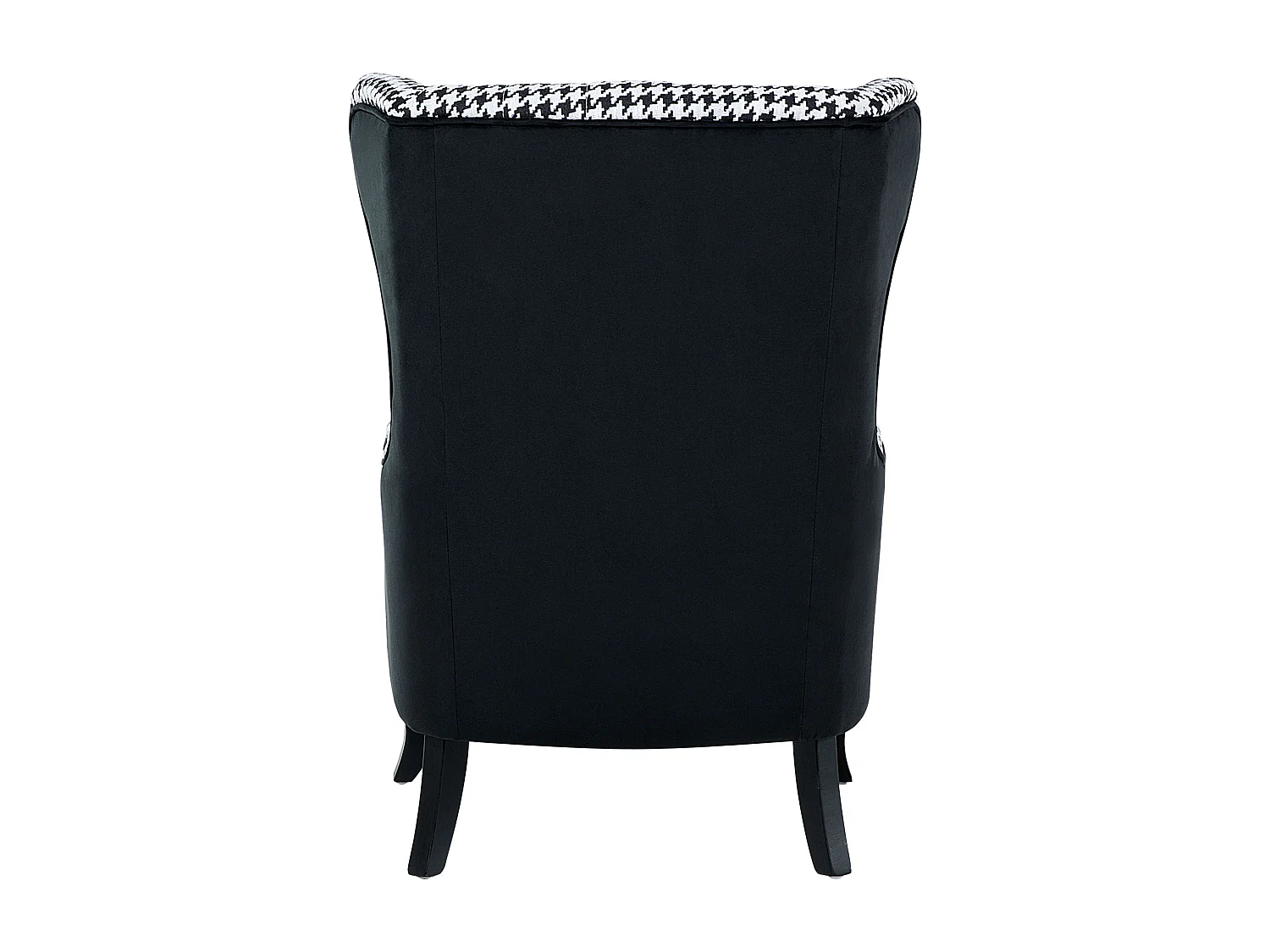 Fauteuil MOLDE Tissu Noir