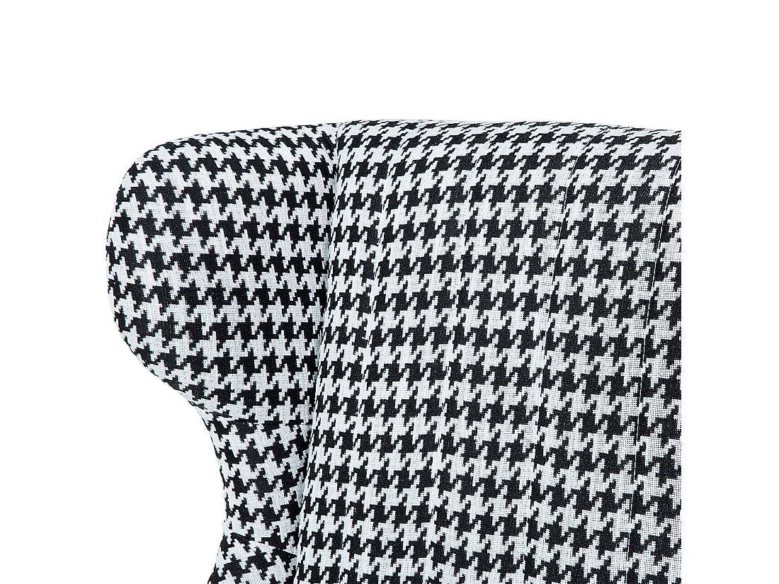 Fauteuil MOLDE Tissu Noir