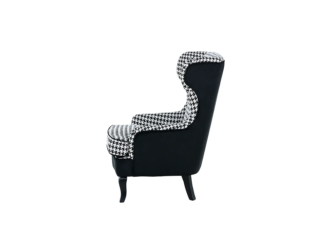 Fauteuil MOLDE Stof Zwart