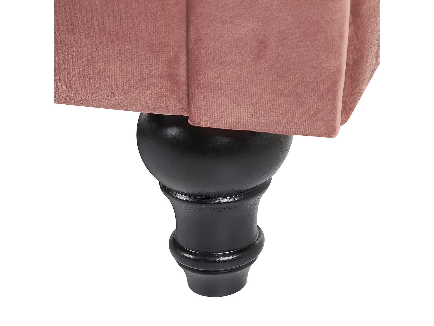 Poltrona CHESTERFIELD Veludo Rosa