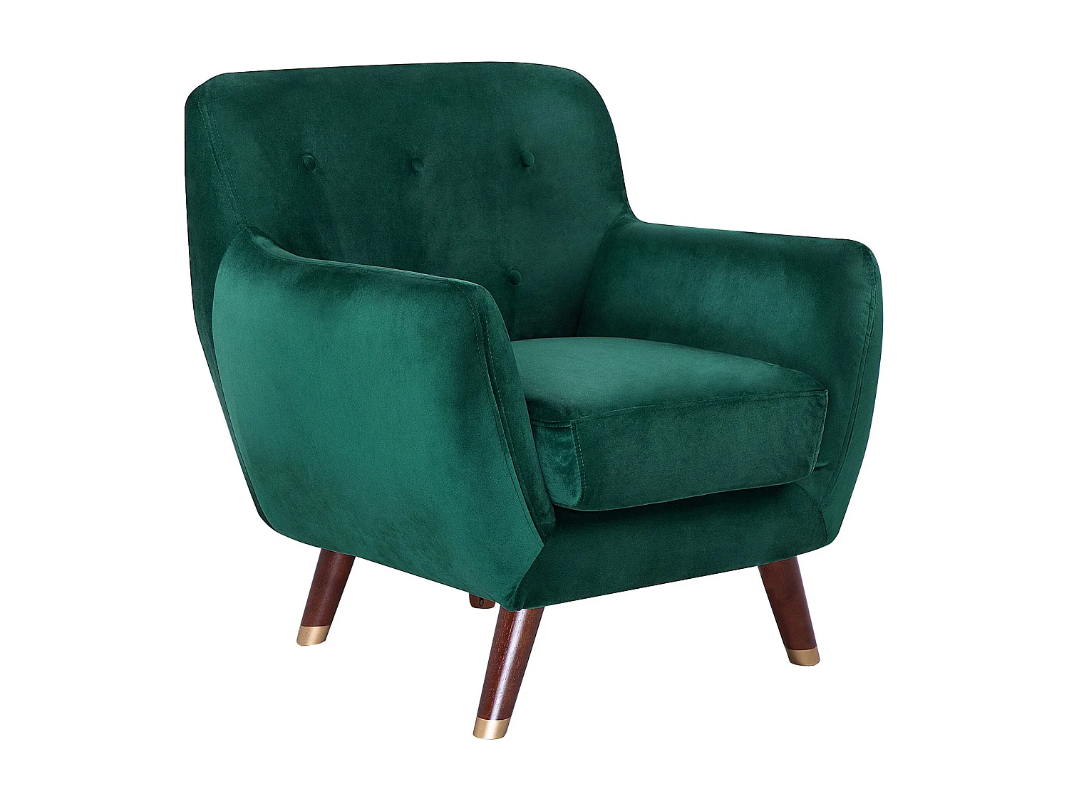 Sillón BODO Terciopelo Verde esmeralda