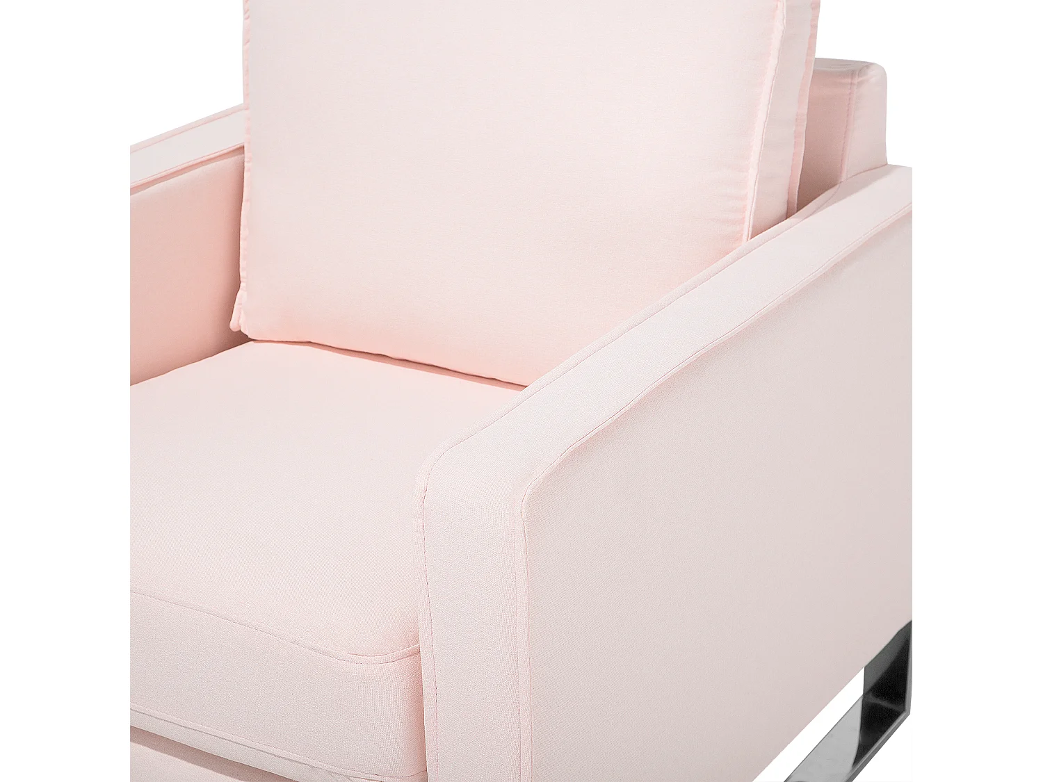 Poltrona VIND Tessuto Rosa