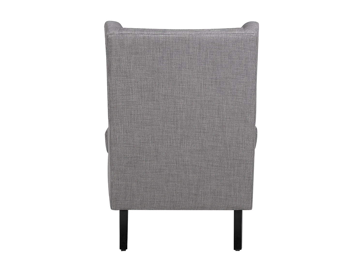 Poltrona Wingback ALTA Tessuto Grigio
