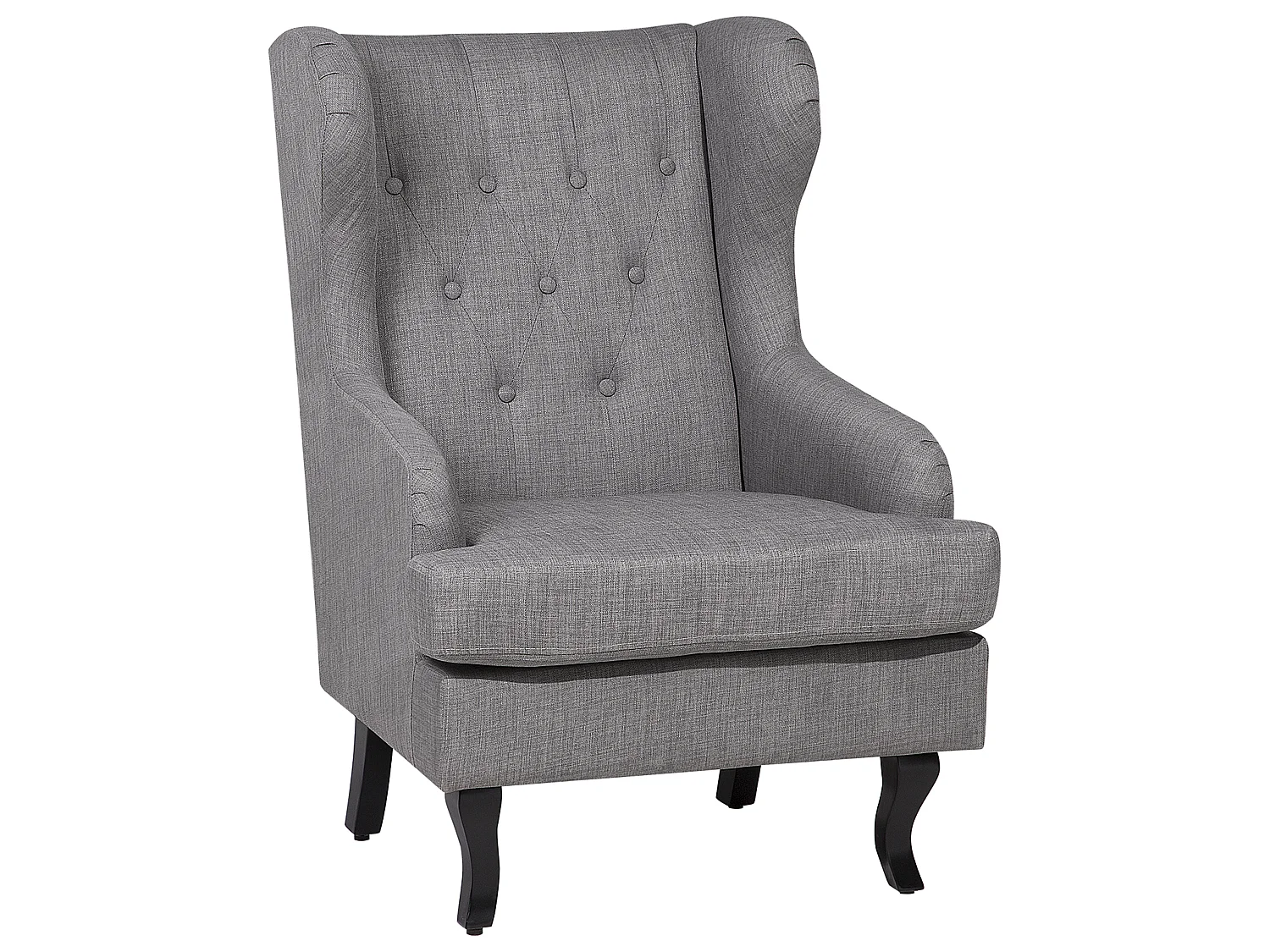 Oorfauteuil ALTA Stof Grijs